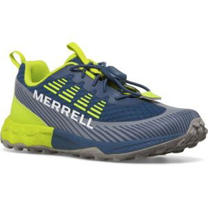 Merrell AGILITY PEAK Detská outdoorová obuv, tmavo modrá, veľkosť 33