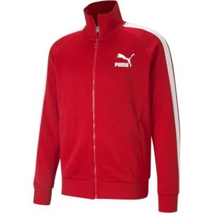 Puma ICONIC T7 TRACK JACKET Pánska mikina, červená, veľkosť