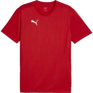 Puma TEAMFINAL TRAINING JERSEY Pánske športové tričko, červená, veľkosť