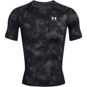 Under Armour HEATGEAR ARMOUR Pánske tričko, čierna, veľkosť