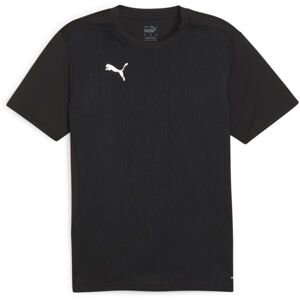 Puma TEAMFINAL TRAINING JERSEY Pánske športové tričko, čierna, veľkosť