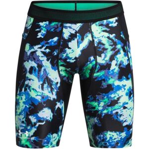 Under Armour HG ISOCHILL PRINTED LEGGINGS SHORTS Pánske kraťasy, čierna, veľkosť