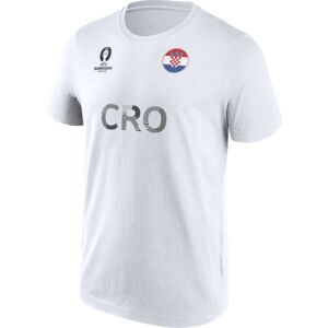 FANATICS UEFA EURO 2024 CROATIA NATION FLAG Pánske tričko, biela, veľkosť