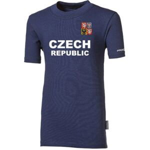 PROGRESS FC1 CZ JR Juniorské tričko pre fanúšikov, modrá, veľkosť