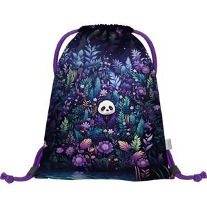 BAAGL JUNGLE PANDA Gymsack, fialová, veľkosť