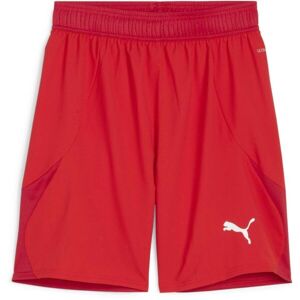 Puma TEAMFINAL SHORTS Pánske futbalové šortky, červená, veľkosť