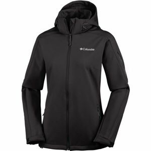 Columbia CASCADE RIDGE JACKET Dámska softshellová bunda, čierna, veľkosť L