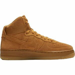 Nike AIR FORCE 1 HIGH LV8 GS Detská členková obuv, hnedá, veľkosť 36.5