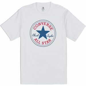 Converse CHUCK PATCH TEE Pánske tričko, biela, veľkosť XXL