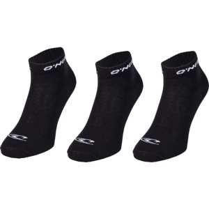 O'Neill QUARTER ONEILL 3P Unisex ponožky, čierna, veľkosť 35-38