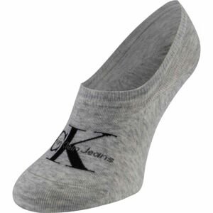 Calvin Klein JEANS LOGO SNEAKER Dámske ponožky, sivá, veľkosť UNI