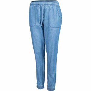 Willard LETYSA Dámske plátené nohavice džínsového vzhľadu, modrá, veľkosť S