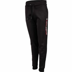 Tommy Hilfiger FLEECE JOGGER BIG LOGO Dámske tepláky, čierna, veľkosť XS