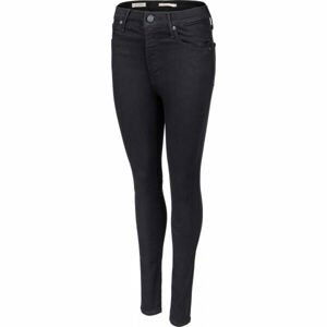 Levi's MILE HIGH SUPER SKINNY BLACK G Dámske nohavice, čierna, veľkosť 25/30