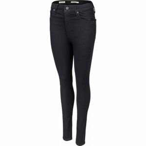 Levi's MILE HIGH SUPER SKINNY BLACK G Dámske nohavice, čierna, veľkosť 31/32