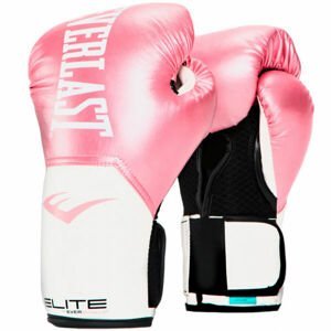 Everlast ELITE TRAINING GLOVES Boxerské rukavice, ružová, veľkosť 10 OZ