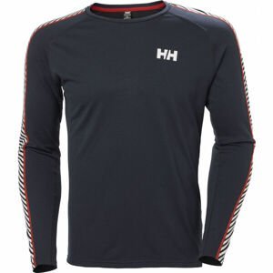 Helly Hansen LIFA ACTIVE STRIPE CREW Pánske funkčné tričko, tmavo modrá, veľkosť