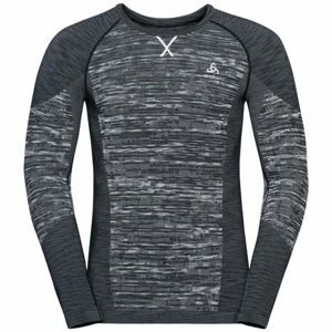 Odlo BL TOP CREW NECK L/S BLACKCOMB ECO Funkčné tričko, sivá, veľkosť