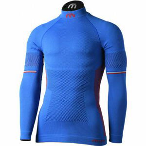 Mico LONG SLEEVES MOCK NECK SHIRT M1 Pánske termo tričko, modrá, veľkosť 2