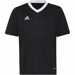 adidas ENT22 JSY Y Juniorský  futbalový dres, čierna, veľkosť 164