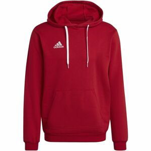 adidas ENT22 HOODY Pánska futbalová mikina, červená, veľkosť S