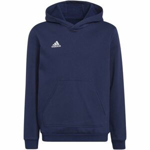 adidas ENT22 HOODY Y juniorská futbalová mikina, tmavo modrá, veľkosť 140