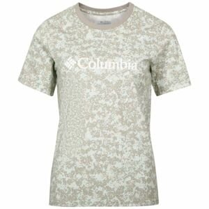 Columbia NORTH CASCADES™ PRINTED TEE Dámske tričko, svetlo zelená, veľkosť M