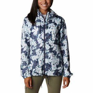 Columbia FLASH FORWARD PRINTED WINDBREAKER Dámska vetrovka, biela, veľkosť M