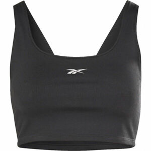 Reebok WOR RIB BRALETTE Dámska podprsenka, čierna, veľkosť XS