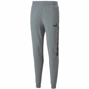 Puma ESS+ TAPE SWEAT PANTS TR CL Pánské tepláky, sivá, veľkosť XL