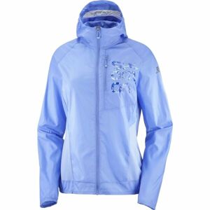 Salomon BONATTI CROSS FZ HOODIE W Dámska vetrovka, modrá, veľkosť S