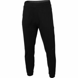 4F MEN'S TROUSERS Pánske tepláky, čierna, veľkosť L