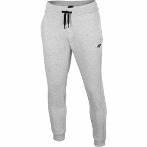 4F MEN´S SWEATPANTS Pánske tepláky, sivá, veľkosť XXL