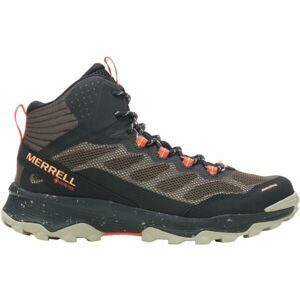 Merrell SPEED STRIKE MID GTX Pánska outdoorová obuv, khaki, veľkosť 42