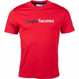 Sergio Tacchini ROBIN Pánske tričko, červená, veľkosť S
