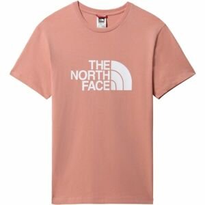 The North Face W S/S EASY TEE Dámske tričko, lososová, veľkosť XS