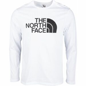 The North Face M L/S HD TEE Pánske tričko, biela, veľkosť M