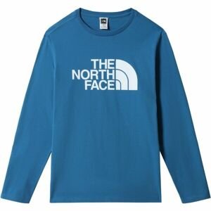 The North Face M L/S HD TEE Pánske tričko, modrá, veľkosť L