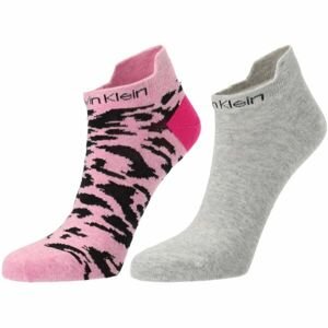Calvin Klein SNEAKER 2P Dámske ponožky, sivá, veľkosť UNI