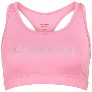 Calvin Klein MEDIUM SUPPORT SPORTS BRA  Dámska podprsenka, ružová, veľkosť