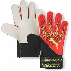 Puma ULTRA GRIP 4 RC Chlapčenské brankárske rukavice, čierna, veľkosť