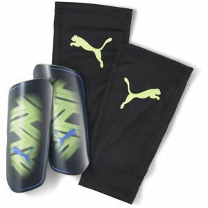 Puma ULTRA FLEX SLEEVE Detské futbalové chrániče, čierna, veľkosť L