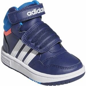 adidas HOOPS 3.0 MID AC I Detská obuv, modrá, veľkosť 22