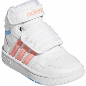 adidas HOOPS 3.0 MID AC I Detská obuv, biela, veľkosť 22