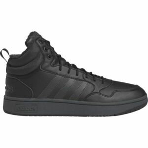adidas HOOPS 3.0 MID WTR Pánska zimná obuv, čierna, veľkosť 41 1/3