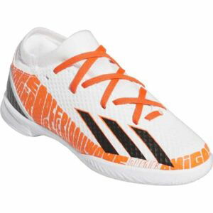 adidas X SPEEDPORTAL MESSI.3 IN J Detská halová obuv, biela, veľkosť 37 1/3