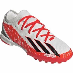 adidas X SPEEDPORTAL MESSI.3 TF J Detské turfy, biela, veľkosť 36 2/3