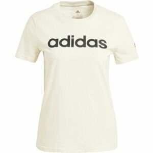 adidas LIN T Dámske tričko, béžová, veľkosť