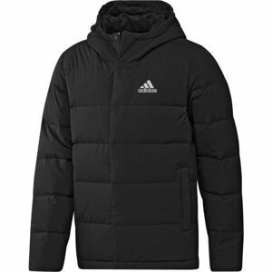 adidas HELIONIC HO JKT Pánska páperová bunda, čierna, veľkosť L