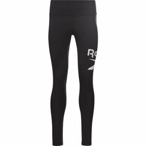 Reebok RI BLCOTTON LEGGING Dámske legíny, čierna, veľkosť